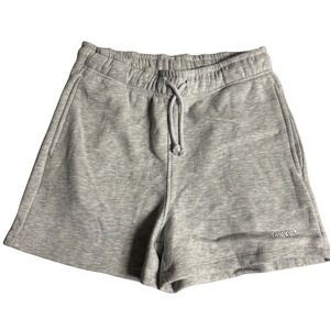 Snipes Mens Heather Gray Fleece Sweat Shorts Size Medium Streetwear Drawstring